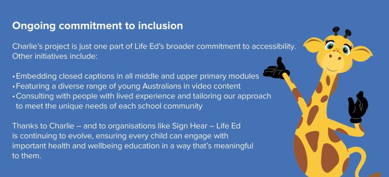 Auslan Charlie Graphic