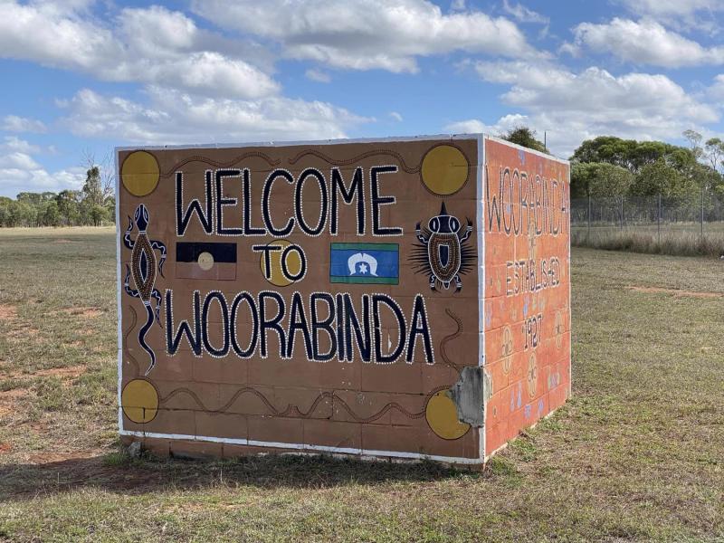 Woorabinda Sign