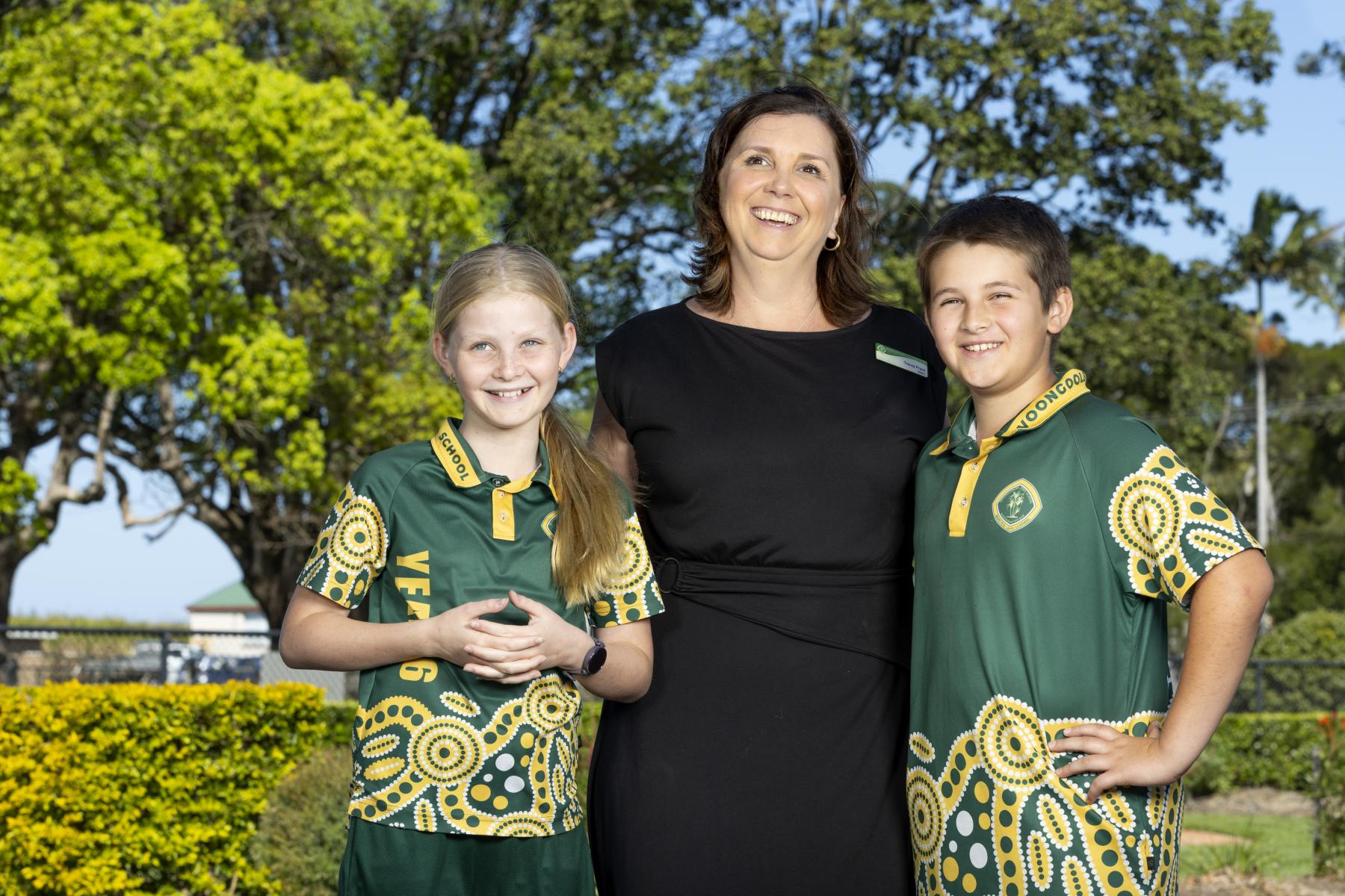 Ruby, Acting Principal Tracey Pryce & Archie