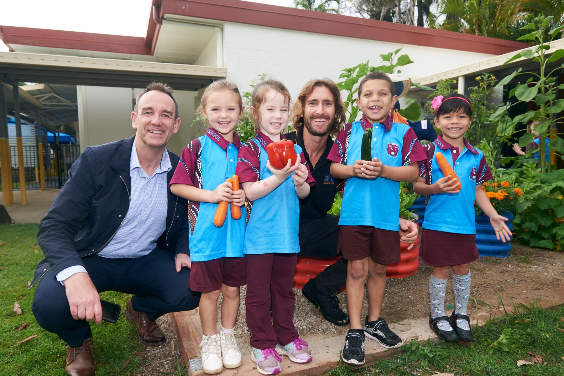 Hero Shot Michael Fawsitt, Sofia Bull, Willow Muller, Matt Dowling, Soloman Sigai And Angella Lyons