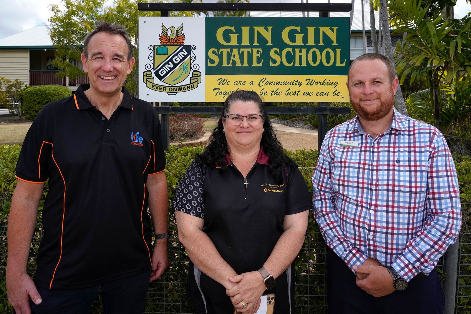 Thank you Gin Gin Community Bank! Life Ed Qld