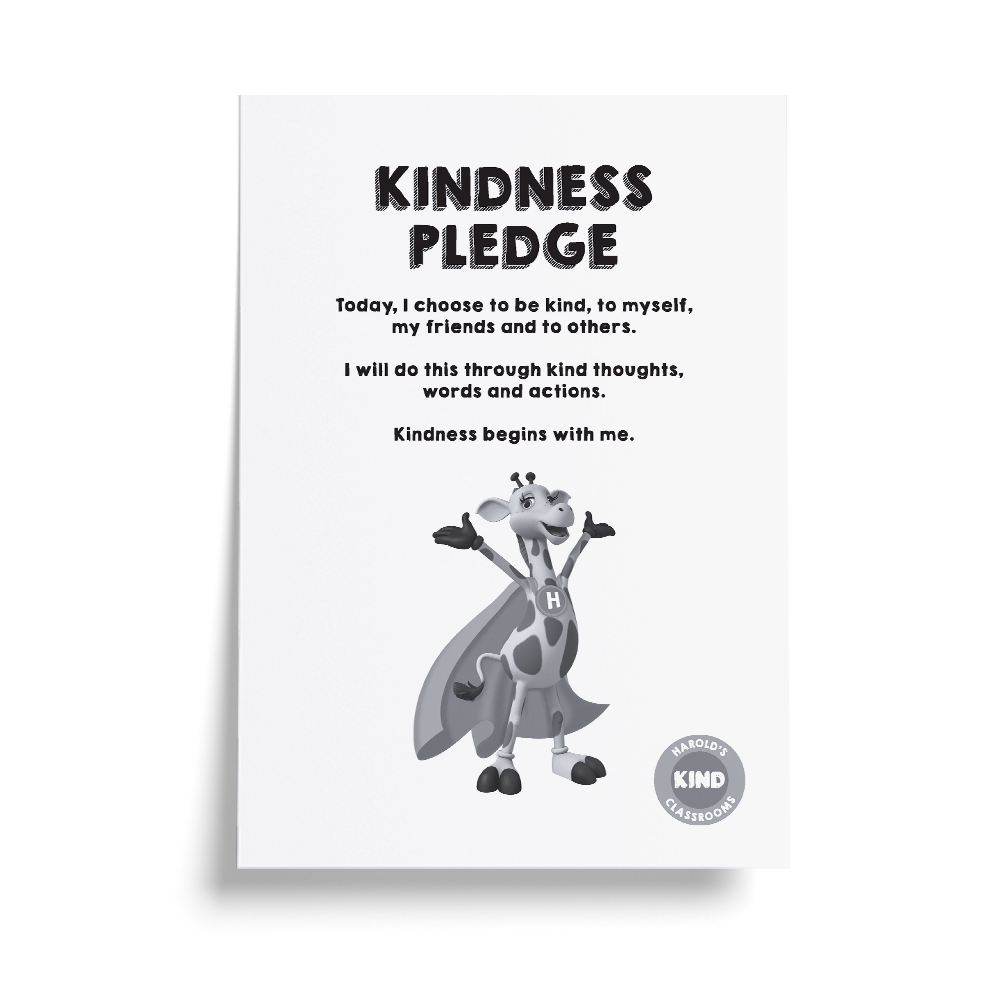 Kindness Pledge Student Kindness Journal Life Ed Queensland